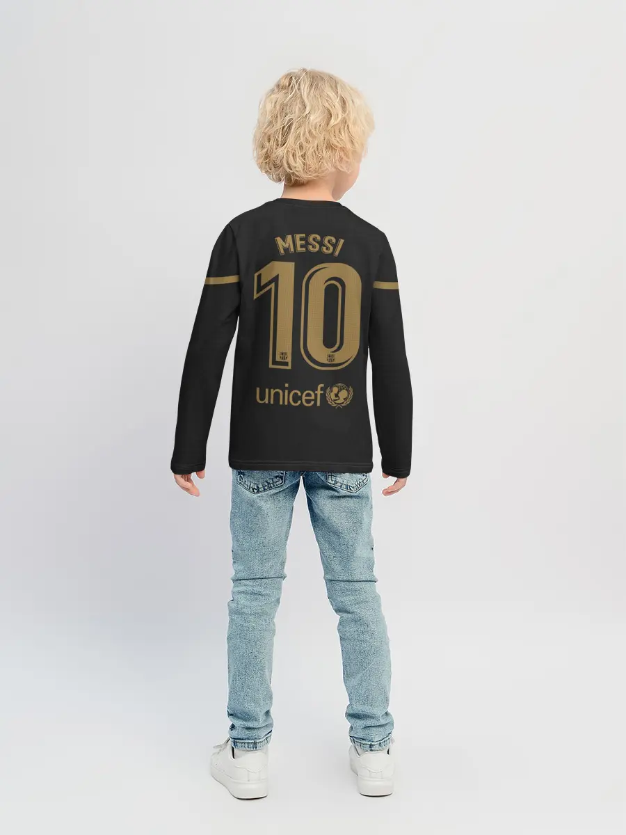 Детский лонгслив / Messi away 20-21