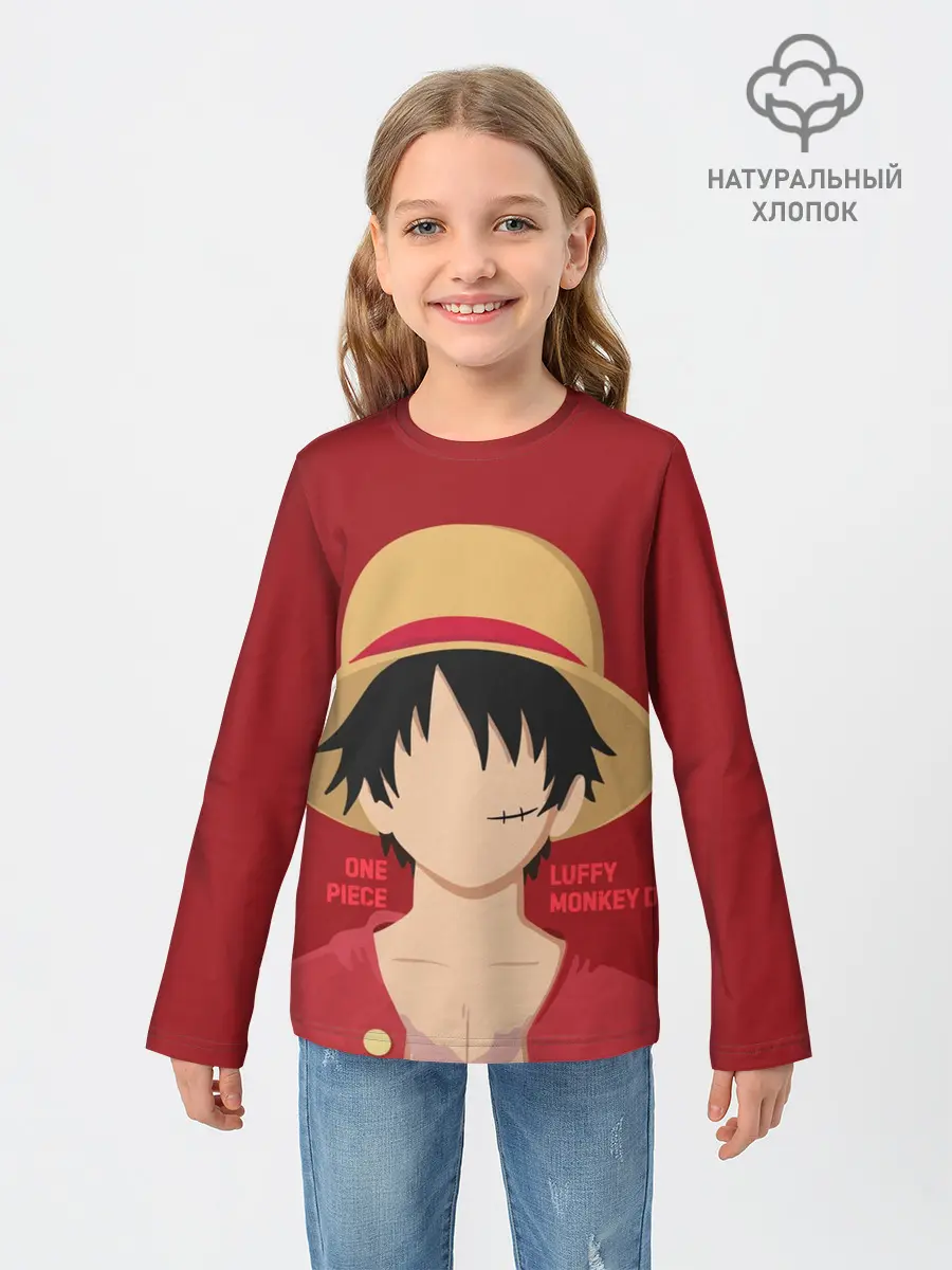 Детский лонгслив / Luffy