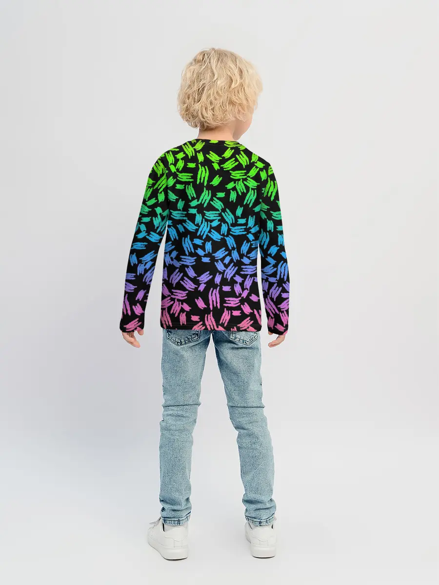 Детский лонгслив / PATTERN MONSTER ENERGY