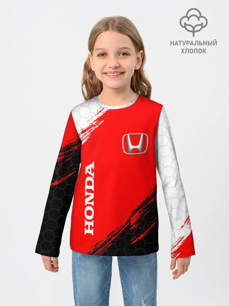 Детский лонгслив / HONDA