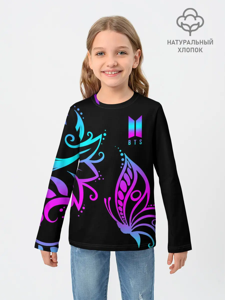 Детский лонгслив / BTS