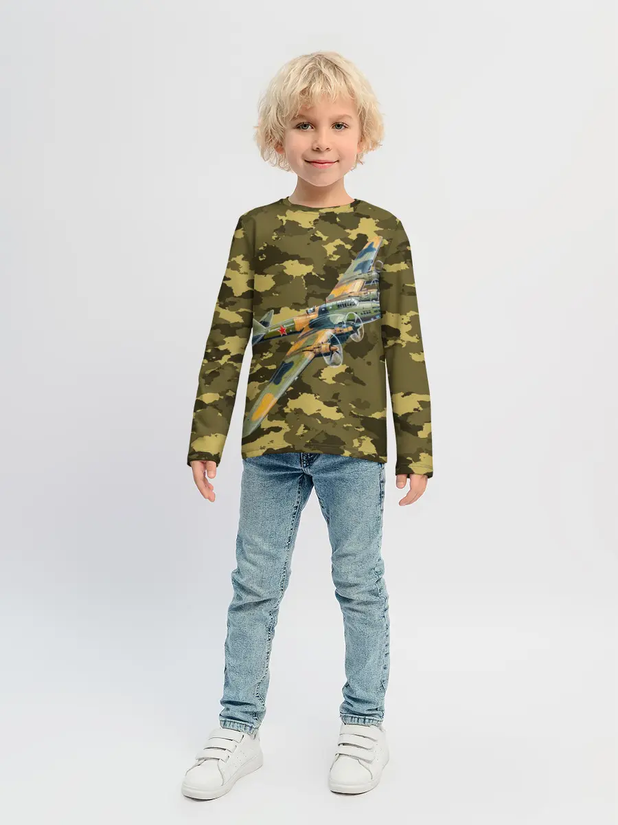Детский лонгслив / Военная Техника | СССР