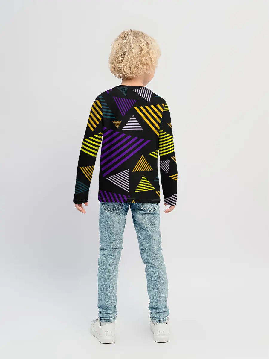 Детский лонгслив / ГЕОМЕТРИЯ