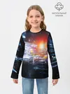 Детский лонгслив / DIGITAL ABSTRACTION