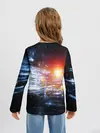 Детский лонгслив / DIGITAL ABSTRACTION