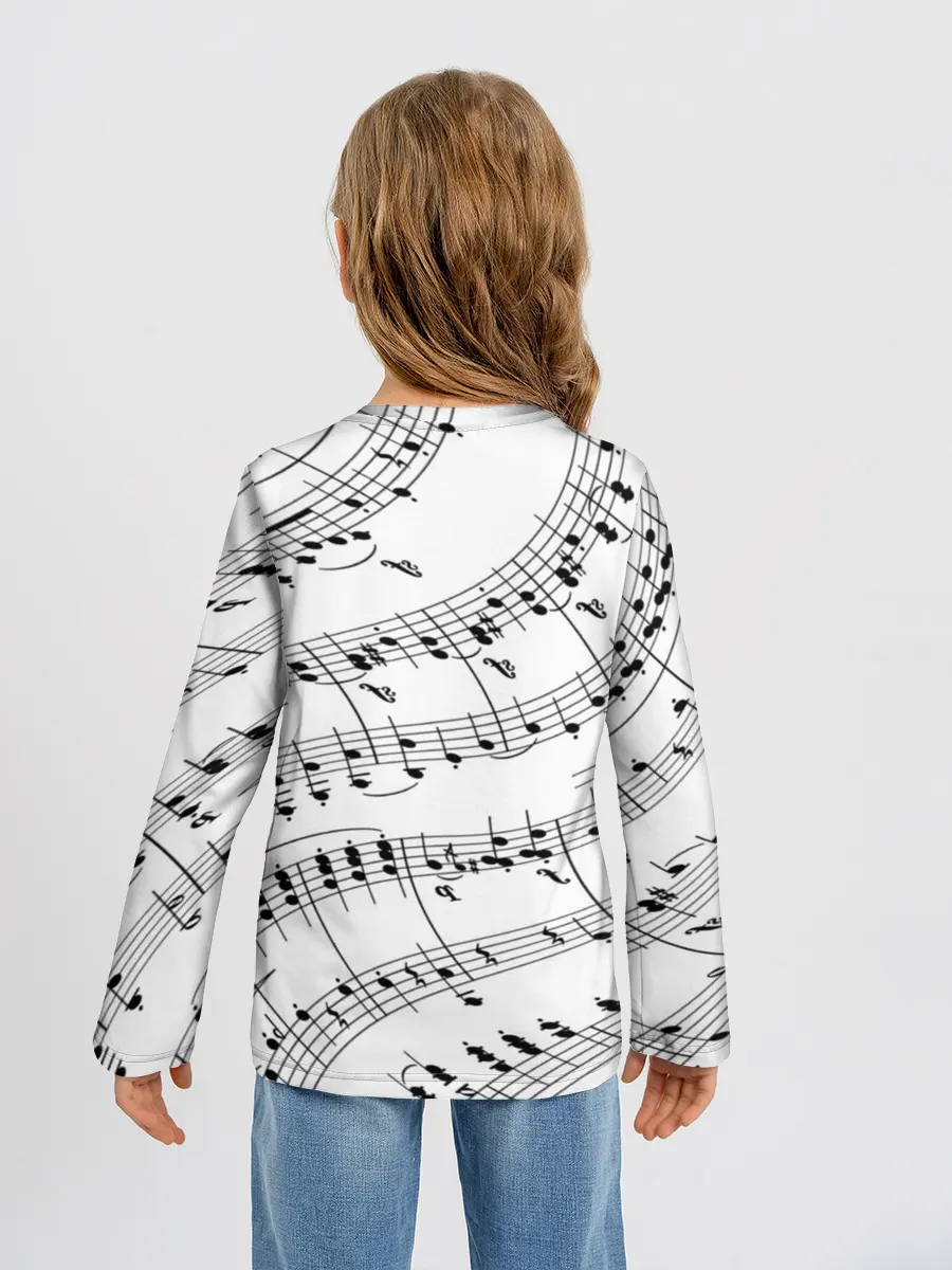 Детский лонгслив / Melody | Текстура