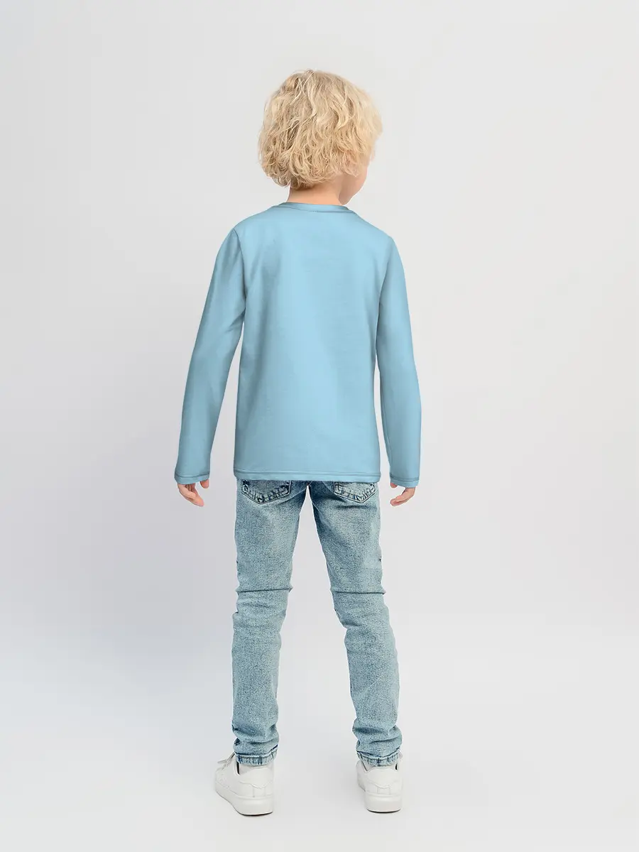 Детский лонгслив / Куматэцу и его ученик