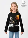 Детский лонгслив / Цой | Звезда по имени Cолнце