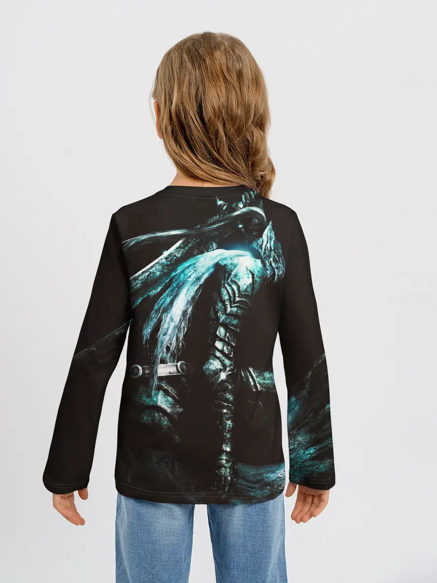 Детский лонгслив / Dark Souls 3 Artorias art