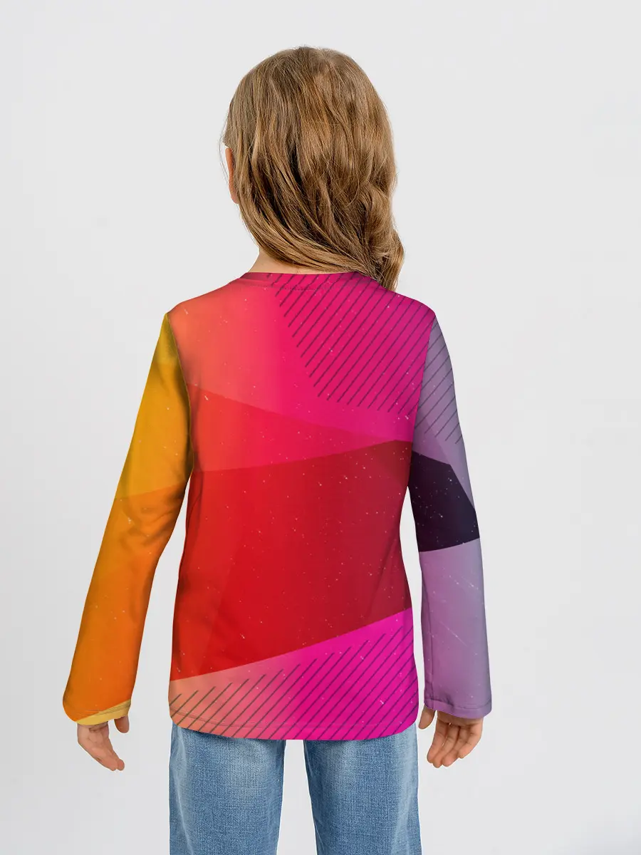 Детский лонгслив / ABSTRACT