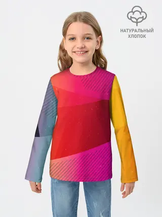 Детский лонгслив / ABSTRACT