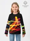 Детский лонгслив / АБСТРАКТНЫЕ ЛУЧИ