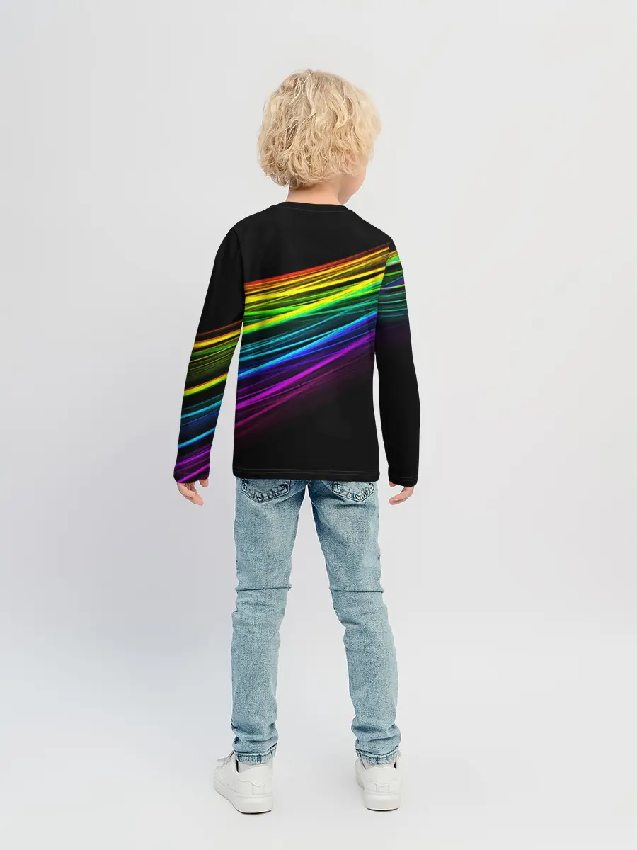 Детский лонгслив / АБСТРАКЦИЯ