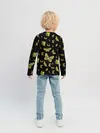 Детский лонгслив / Golden Butterfly pattern