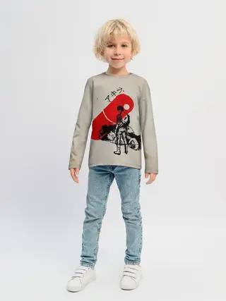 Детский лонгслив / Ink