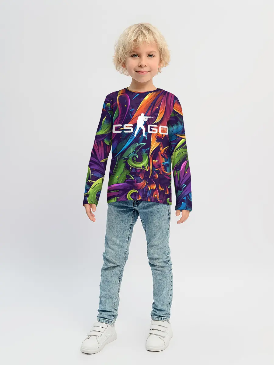 Детский лонгслив / CS GO