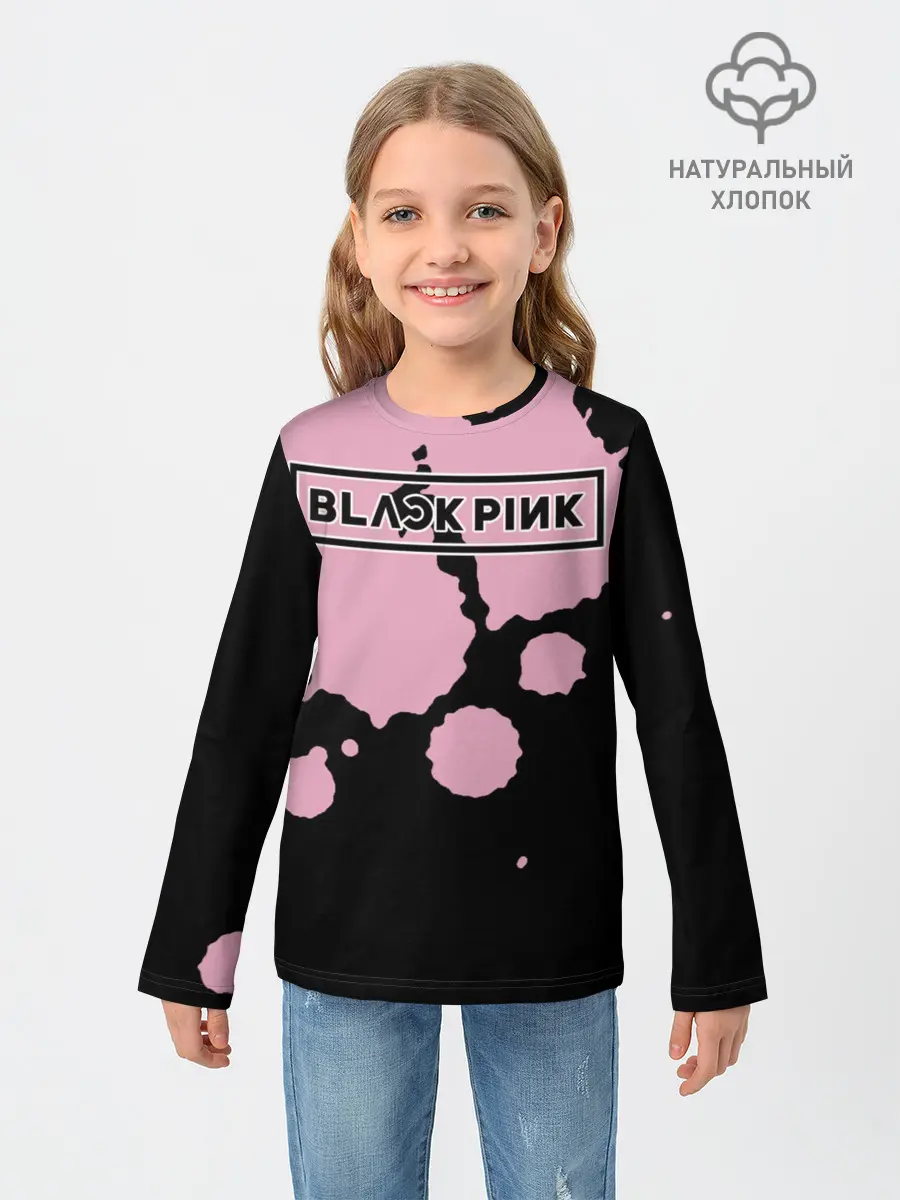 Детский лонгслив / BlackPink