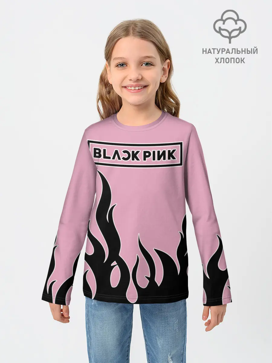 Детский лонгслив / BlackPink