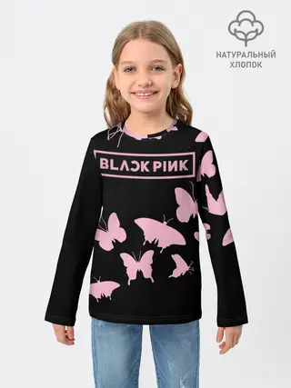 Детский лонгслив / BlackPink