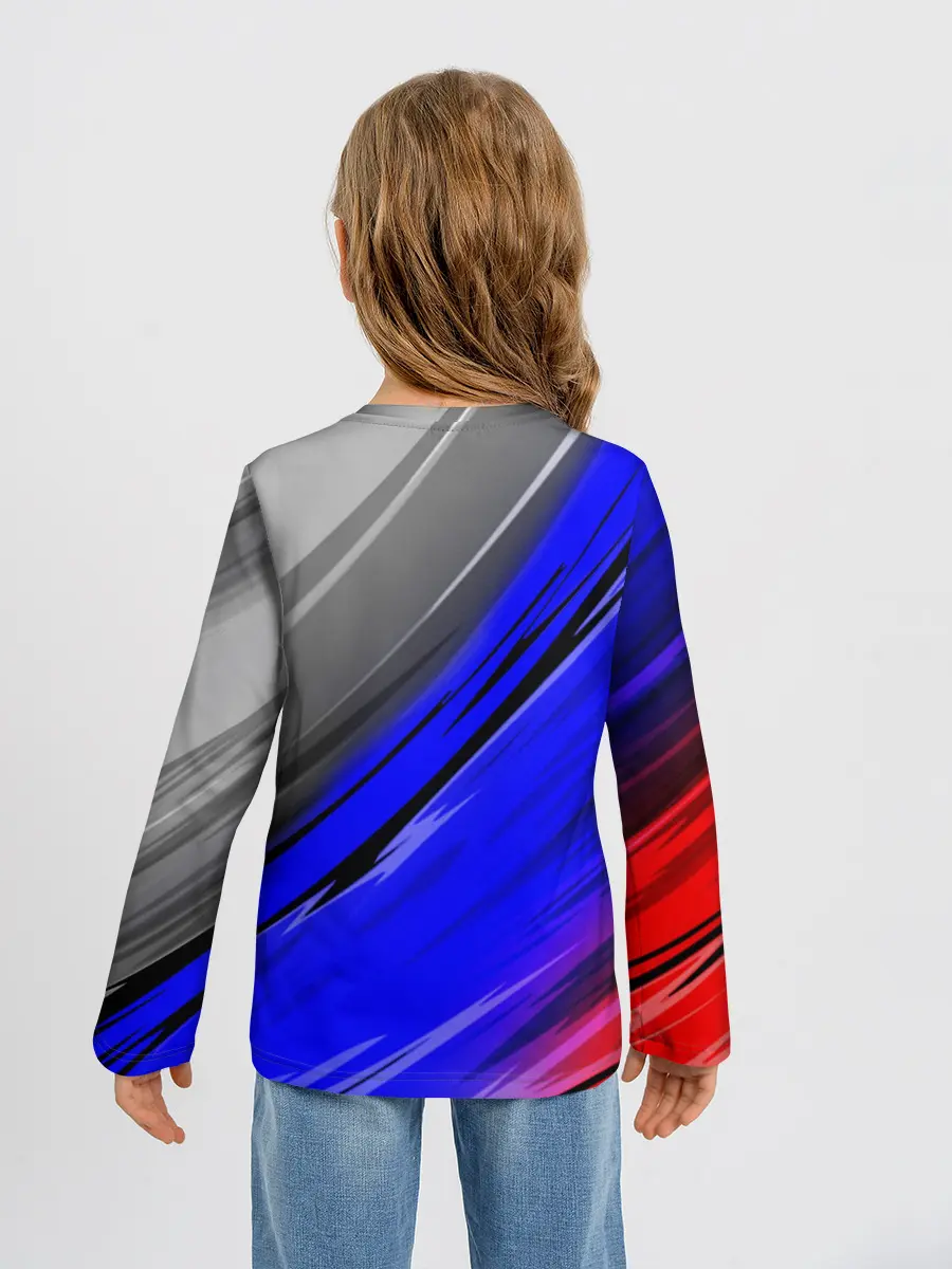 Детский лонгслив / Русский Медведь