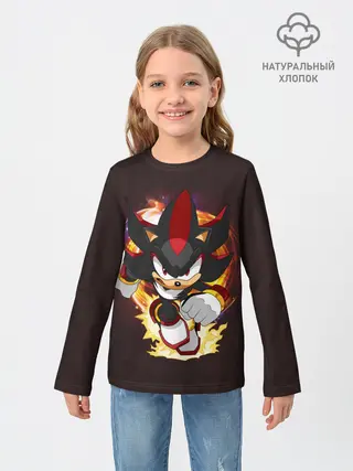 Детский лонгслив / Sonic. Шедоу