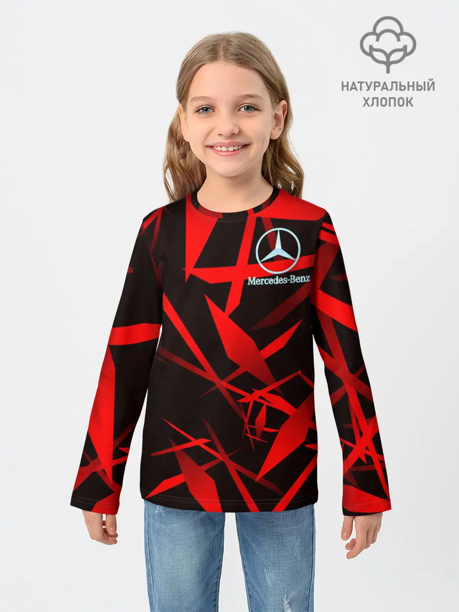 Детский лонгслив / Mercedes-Benz