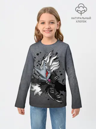 Детский лонгслив / Cat Sonic