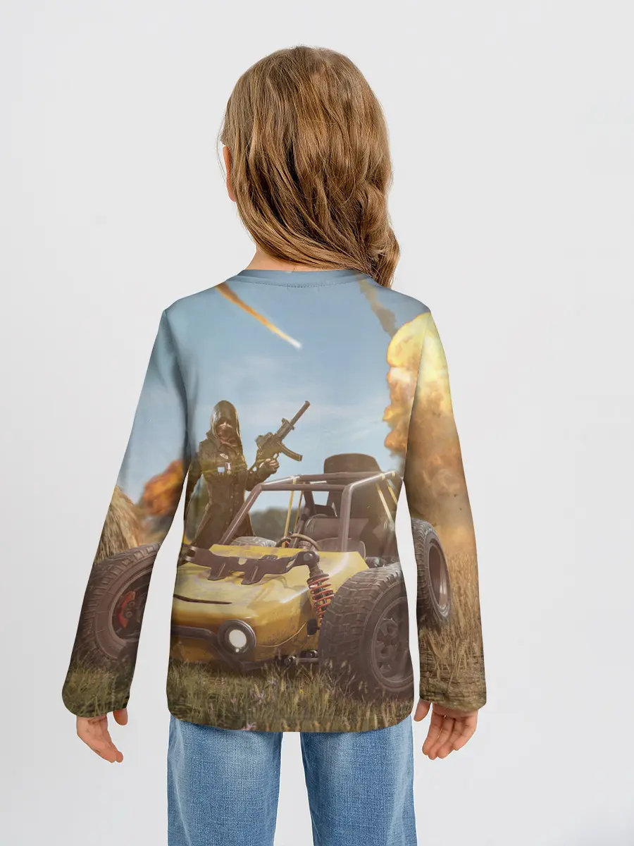 Детский лонгслив / Pubg Mobile