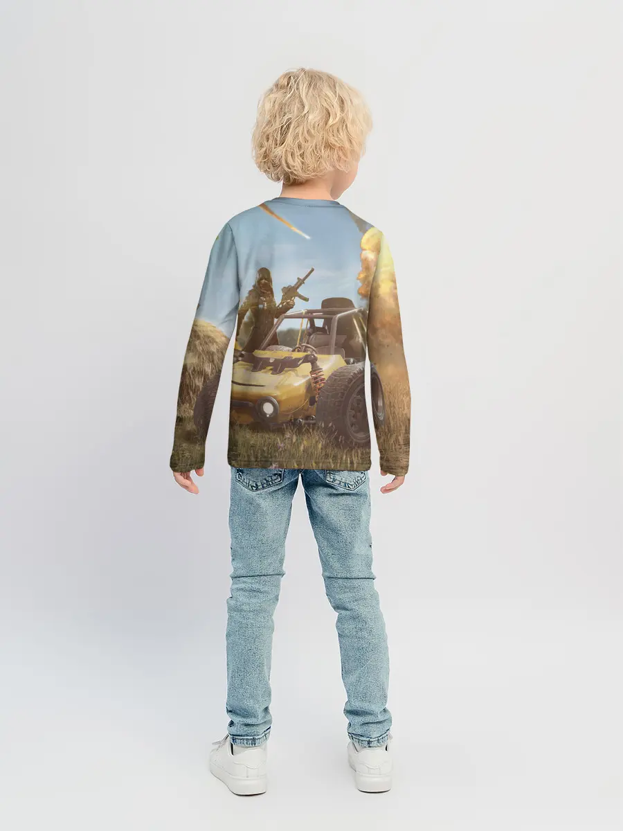 Детский лонгслив / Pubg Mobile