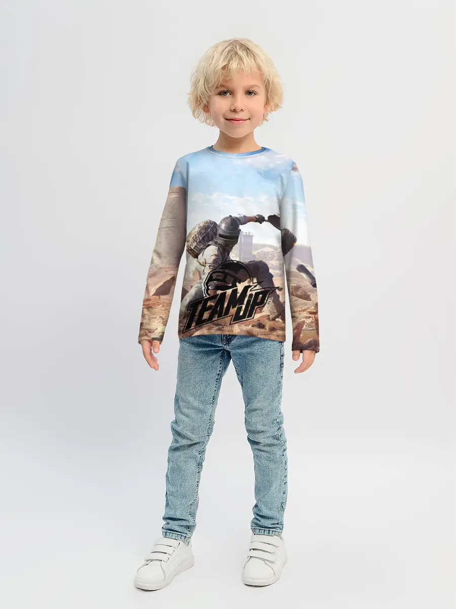 Детский лонгслив / PUBG