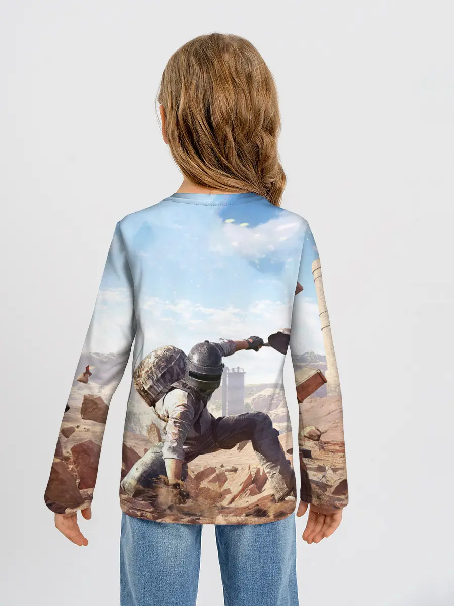 Детский лонгслив / PUBG