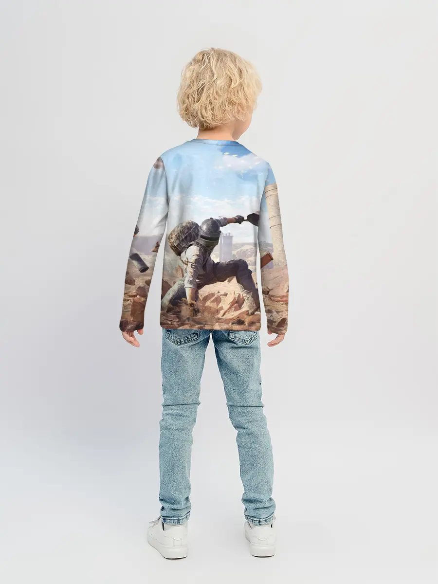 Детский лонгслив / PUBG