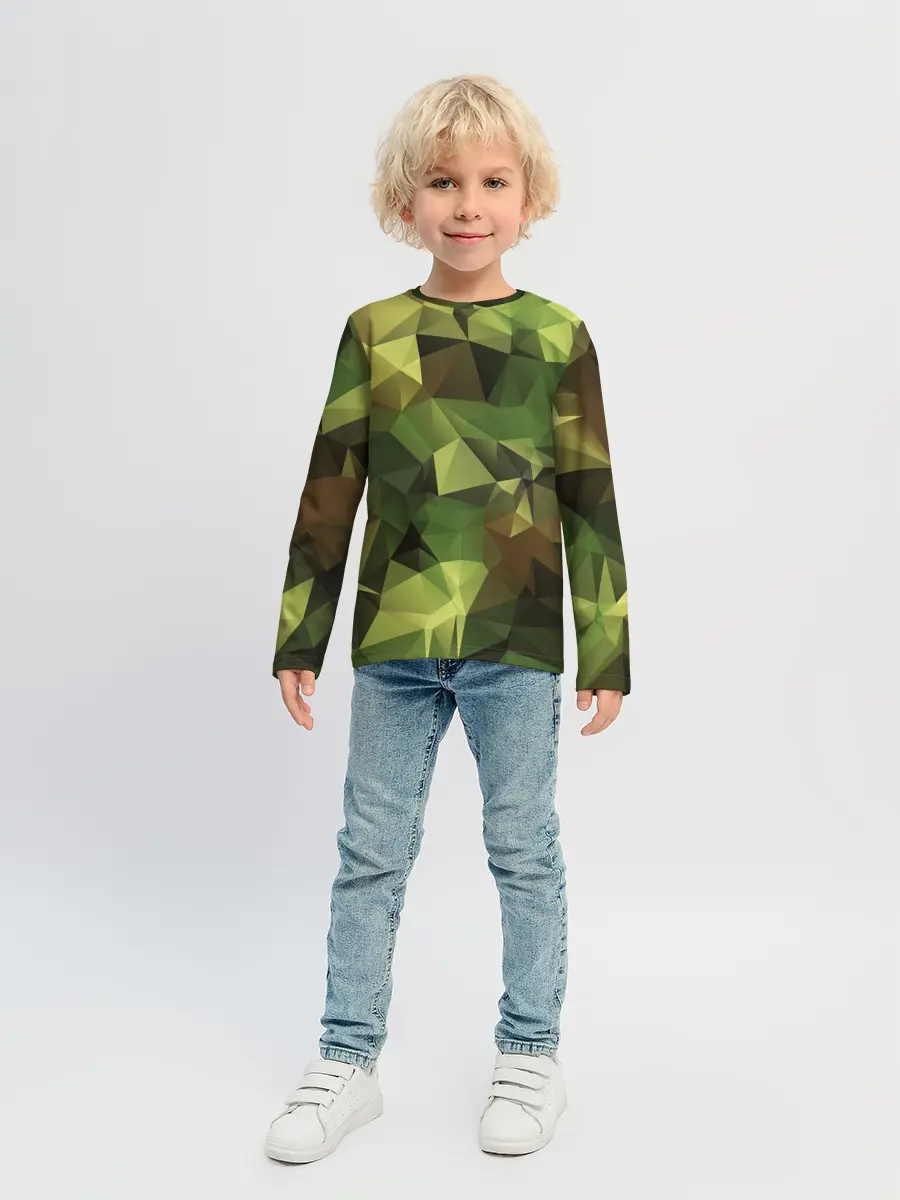 Детский лонгслив / МИЛИТАРИ
