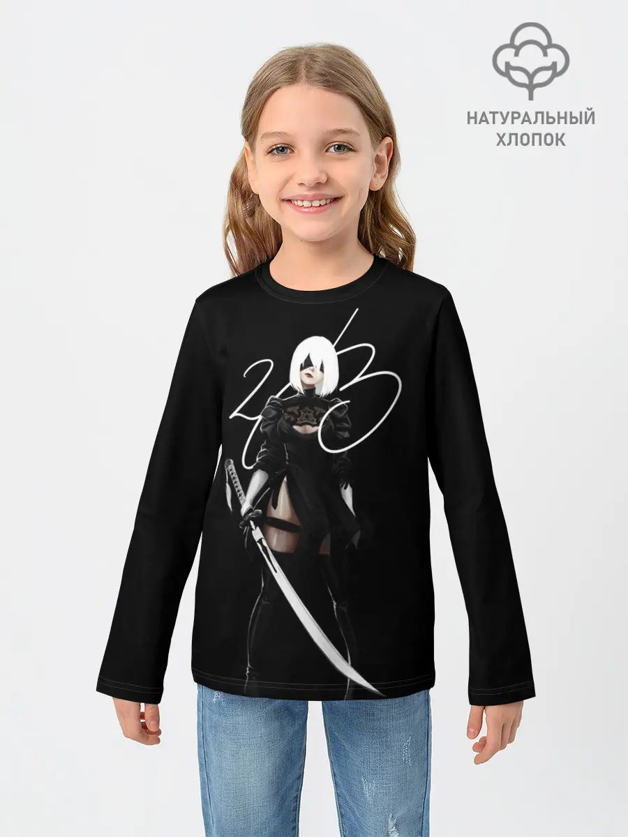 Детский лонгслив / 2B