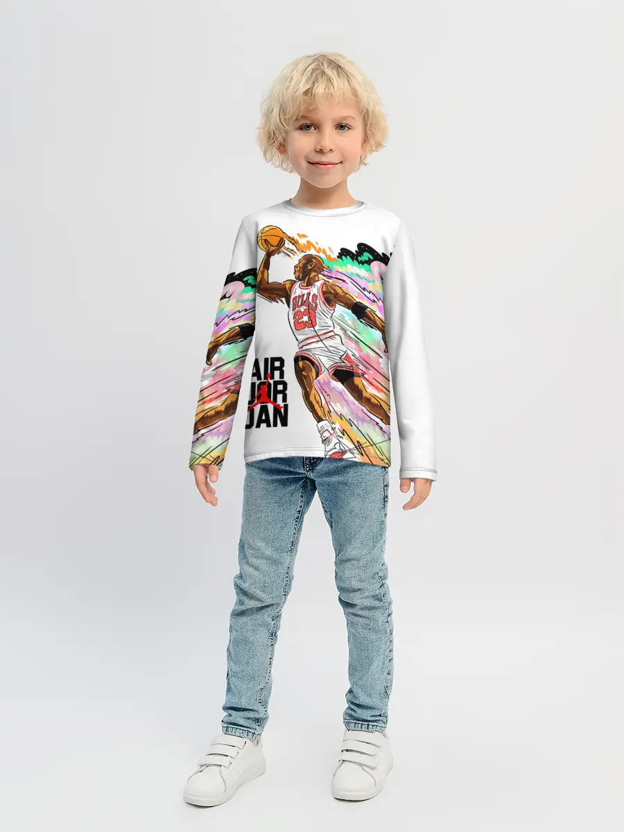 Детский лонгслив / МАЙКЛ ДЖОРДАН
