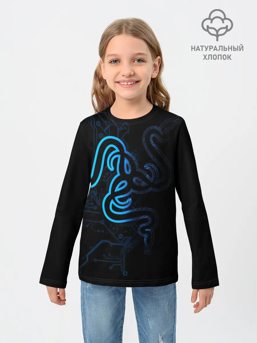 Детский лонгслив / RAZER