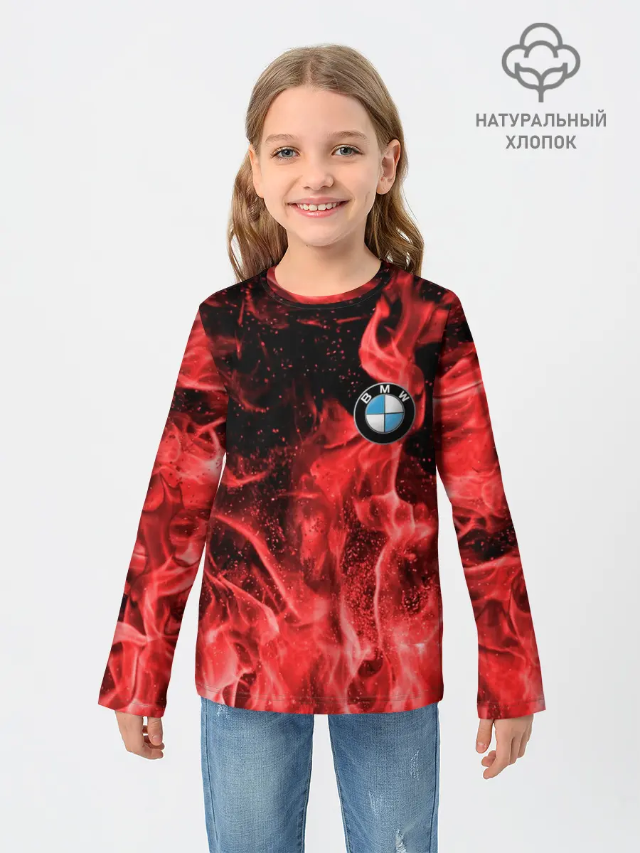 Детский лонгслив / BMW