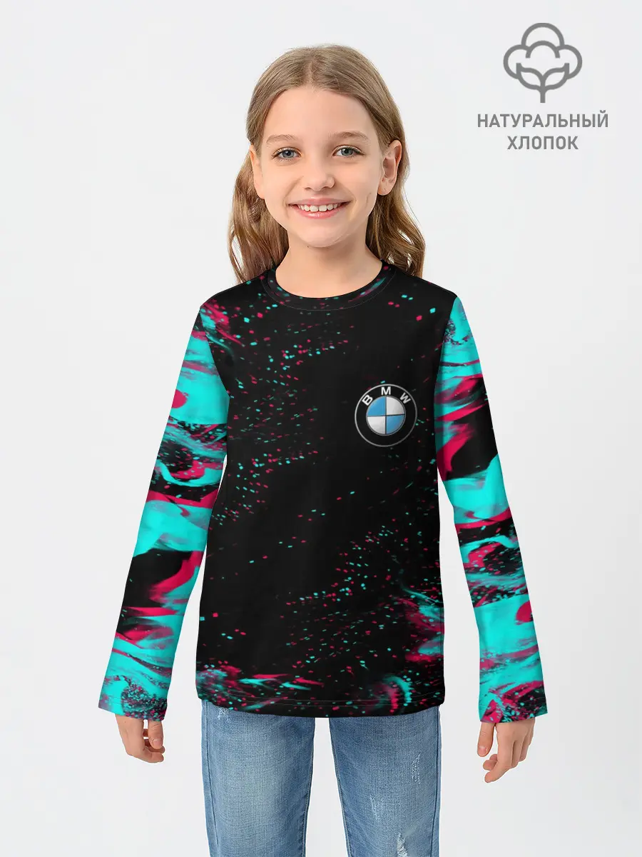Детский лонгслив / BMW