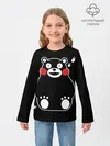 Детский лонгслив / Kumamon сидит
