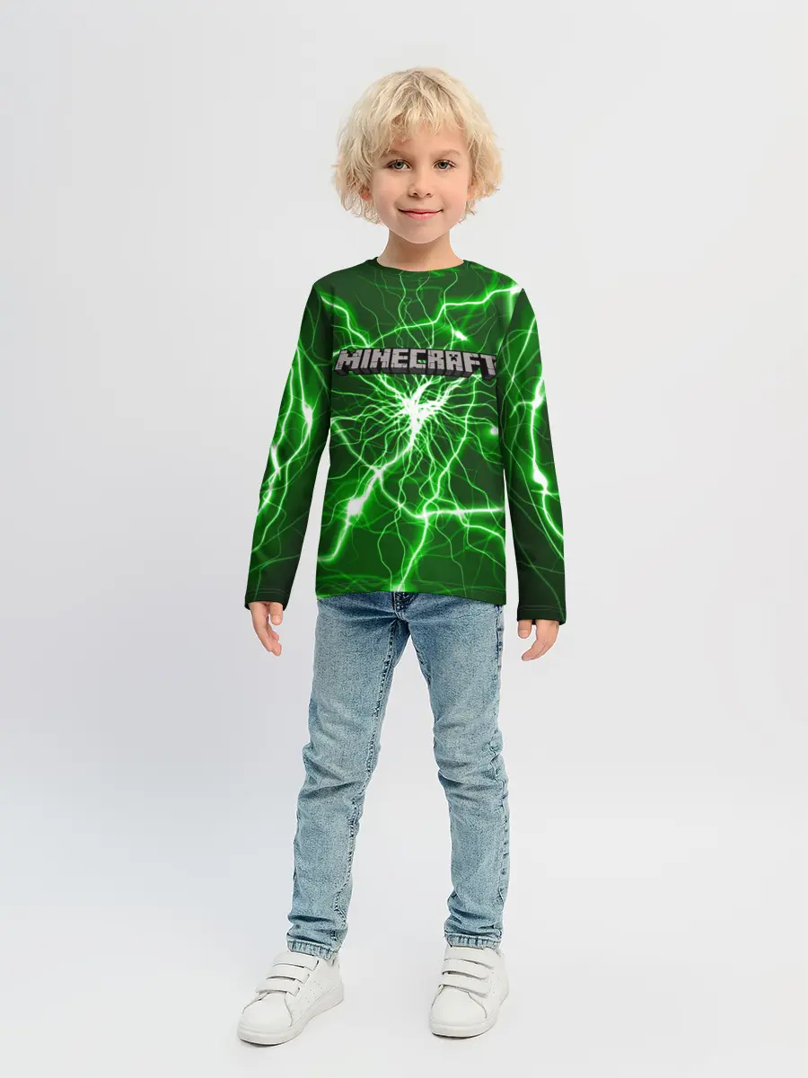 Детский лонгслив / MINECRAFT