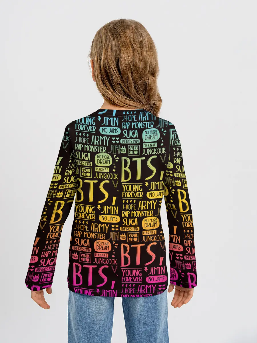 Детский лонгслив / BTS