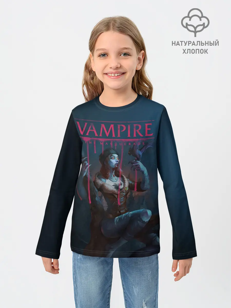 Детский лонгслив / Vampire: The Masquerade