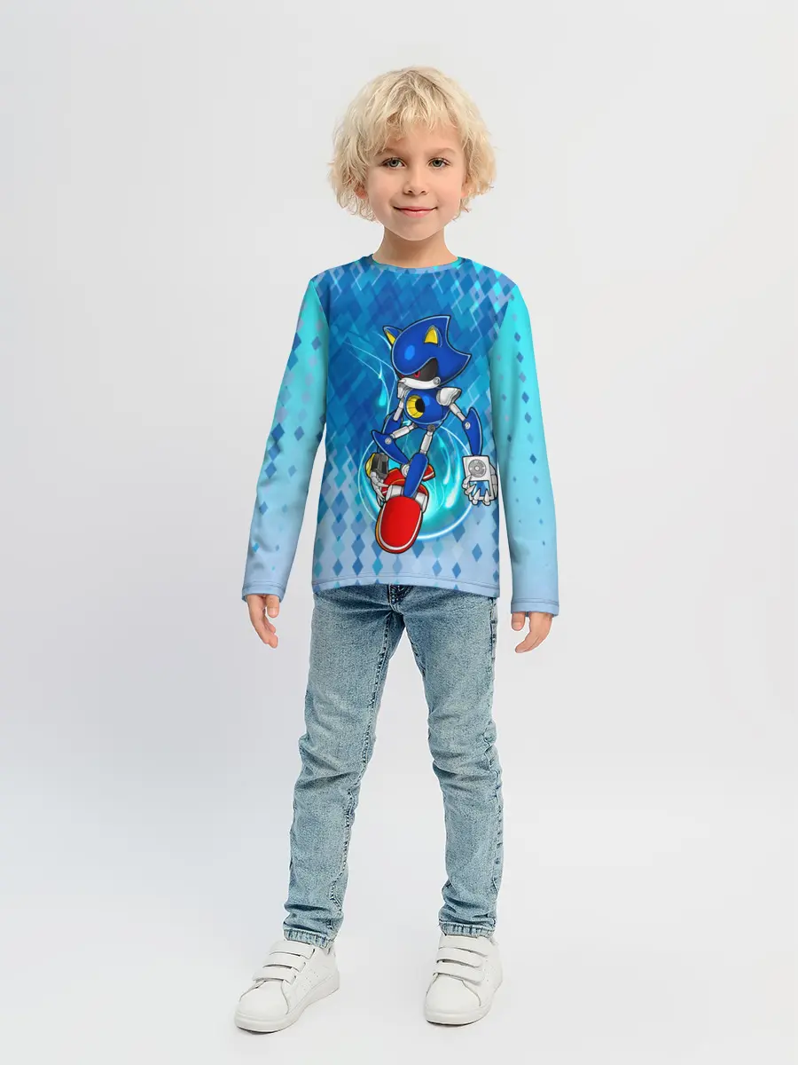 Детский лонгслив / Metal Sonic