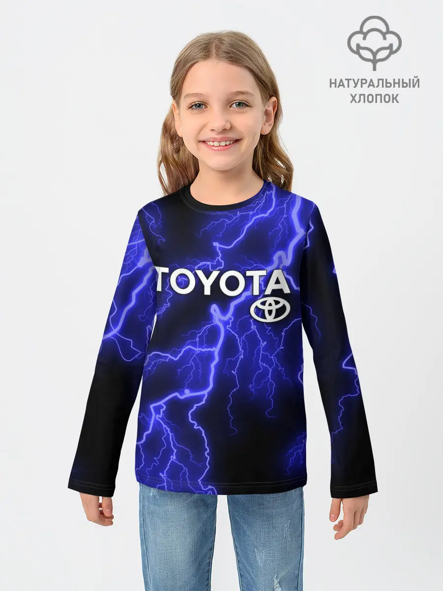 Детский лонгслив / TOYOTA