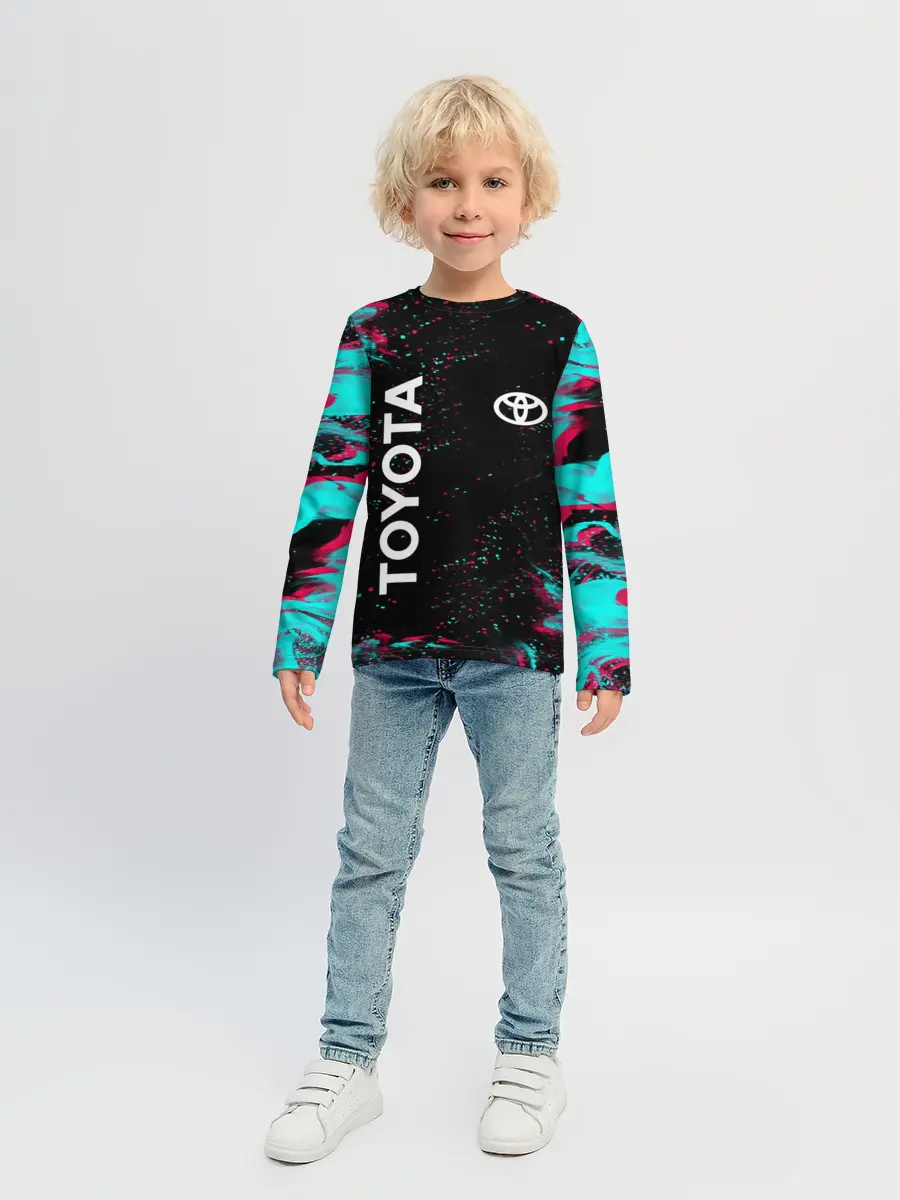 Детский лонгслив / TOYOTA