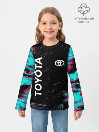 Детский лонгслив / TOYOTA