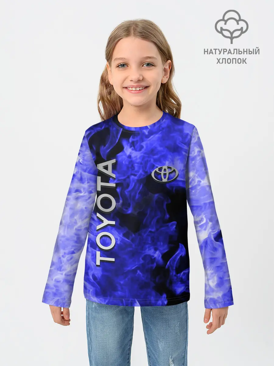 Детский лонгслив / TOYOTA