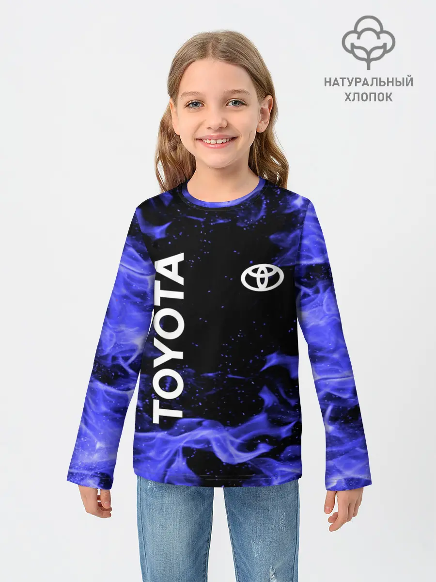 Детский лонгслив / TOYOTA