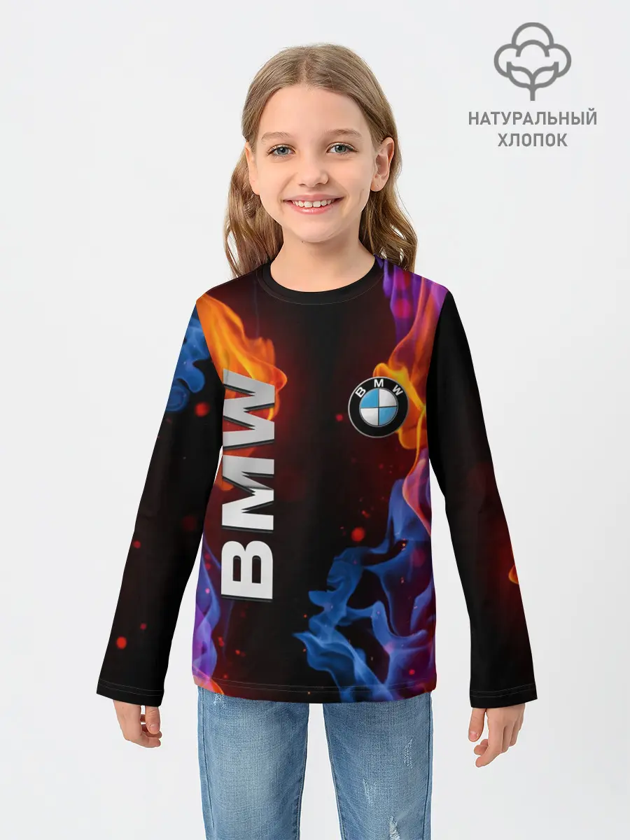 Детский лонгслив / BMW