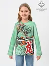 Детский лонгслив / Изумрудный дракон